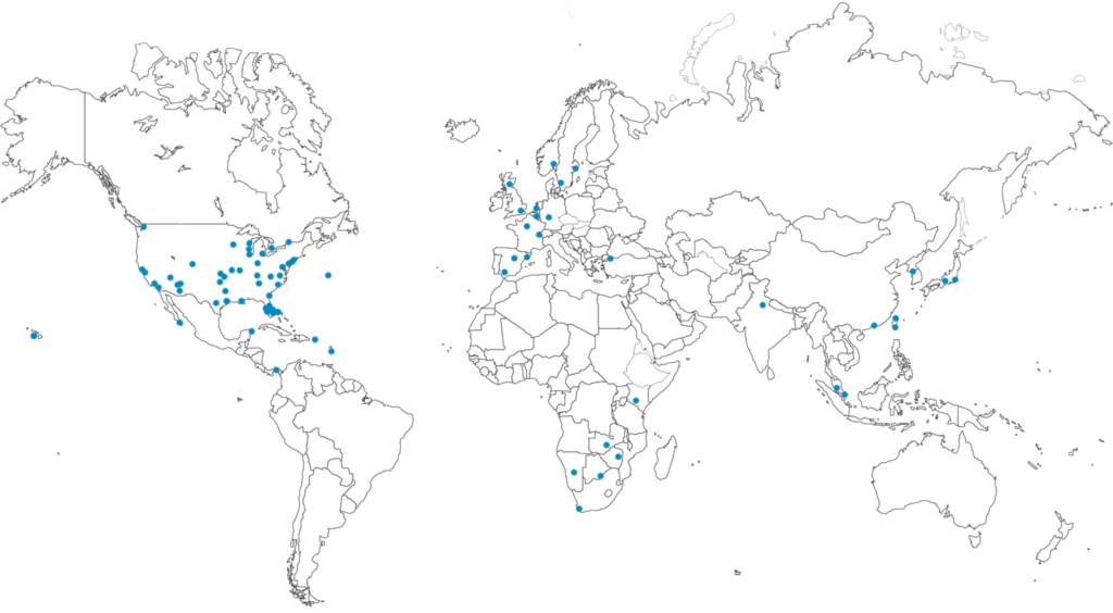 Our Work Map